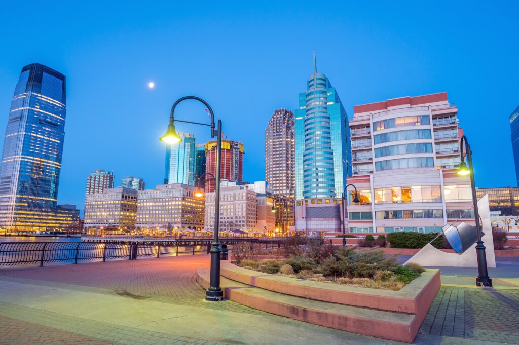 View of buildings in New Jersey